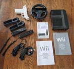 Nintendo Wii Console (black) + accessoires + 15 games, Ophalen, Zo goed als nieuw, Met 2 controllers, Met games