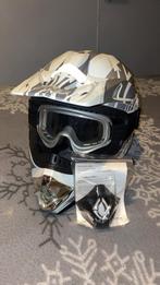 Crosshelm tnt met bril en extra mondstuk zo goed als nieuw, M, Nieuw zonder kaartje, Ophalen, Overige merken