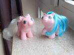 My little pony G1 baby newborn twins Sticky en Sniffles, Ophalen of Verzenden, Gebruikt
