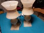2 lampes albâtre ., Ophalen