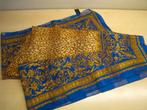 Zijden sjaal, 87 x 87cm, prachtige motieven, nieuw, perfekt!, Ophalen of Verzenden, Sjaal
