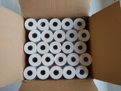 50 rollen papier 57x40x12mm voor betaalterminal, Zakelijke goederen, Kantoor en Winkelinrichting | Kassa's en Betaalsystemen, Ophalen of Verzenden