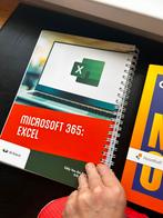 Studie boeken microsoft 365 excel, communicatie leerboek, Enlèvement, Neuf