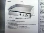 Bakplaat Nisbets (nieuw), Electroménager, Tables de cuisson, Enlèvement, Neuf, Autoportant, Électrique