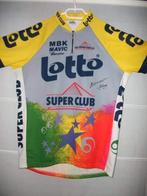 Trui lotto superclub 1990 gesigneerd Johan Museeuw, Vélos & Vélomoteurs, Utilisé, Enlèvement ou Envoi