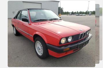 Bmw 316i e30 Baur 1 van 1600 Targa Cabrio 163000km, Auto's, BMW, Cabriolet, Handgeschakeld, Particulier, 3 Reeks