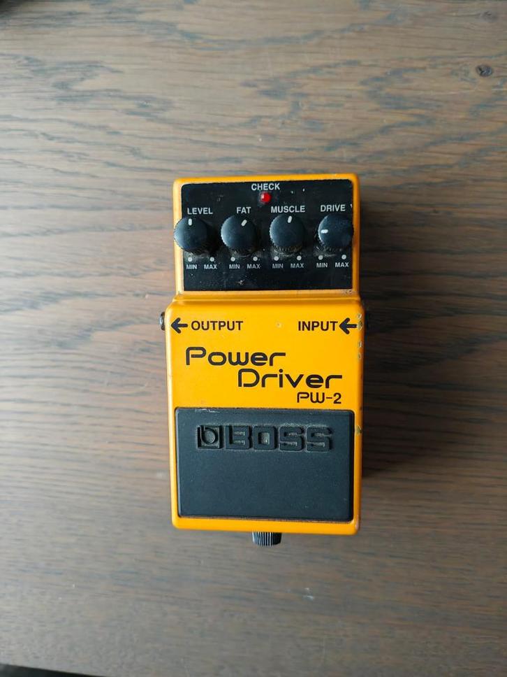 Boss Power Driver PW-2, Muziek en Instrumenten, Effecten, Gebruikt, Distortion, Overdrive of Fuzz, Ophalen
