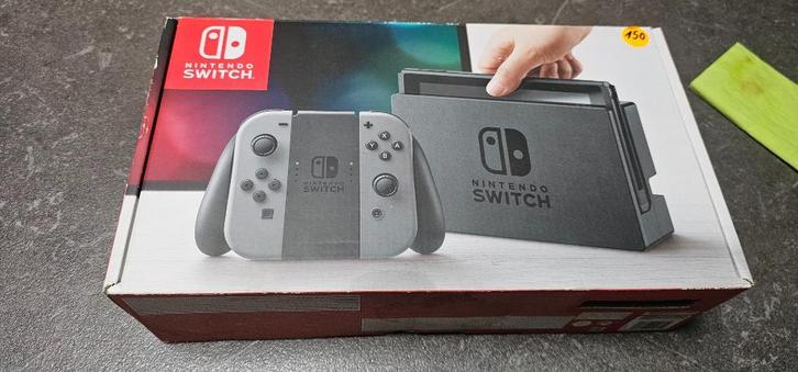 Switch noire en boite, Consoles de jeu & Jeux vidéo, Consoles de jeu | Nintendo Switch, Utilisé, Enlèvement ou Envoi