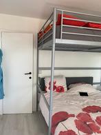 Hoogslaper IKEA met matras, Ophalen, Hoogslaper, 140 cm, Zo goed als nieuw