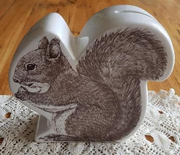 Schattige eekhoorn spaarpot, keramiek