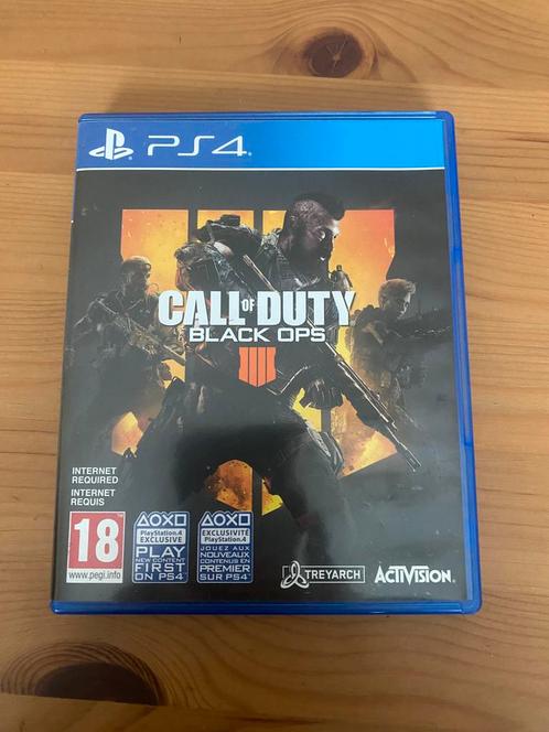 Call of Duty: Black Ops 4 (PS4), Games en Spelcomputers, Games | Sony PlayStation 4, Zo goed als nieuw, Overige genres, Vanaf 18 jaar