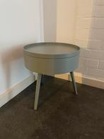 Leuk tafeltje Zara home met opbergvak, Minder dan 55 cm, Rond, Nieuw, Hout