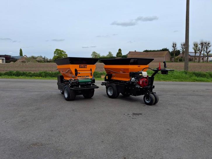 Topdresser - strooier - verspreider ELIET ECO CURE WS ZR, Tuin en Terras, Aarde en Mest, Ophalen