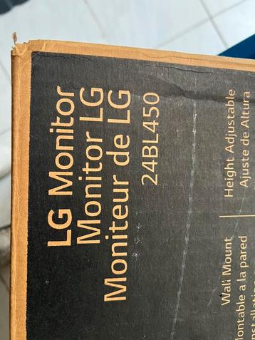 Ecran LG 24 pouces neuf beschikbaar voor biedingen