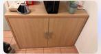 Commode 2 portes vastiau godeau, Ophalen, Gebruikt, 100 tot 150 cm, Eikenhout