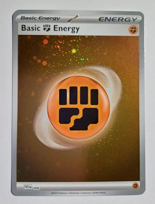 Pokémonkaart Basic Fighting Energy SV:151 - 006 Cosmos Holo, Hobby & Loisirs créatifs, Jeux de cartes à collectionner | Pokémon