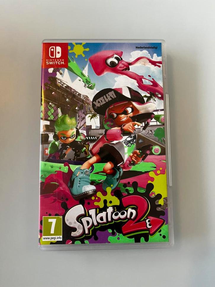 Nintendo splatoon 2 - switch game spel, Games en Spelcomputers, Games | Nintendo Switch, Zo goed als nieuw, 3 spelers of meer