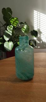 vase décoratif, Moins de 50 cm, Comme neuf, Verre, Vert