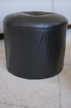 Poef, Huis en Inrichting, Ophalen, Rond, Minder dan 50 cm, Zo goed als nieuw