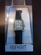 Horloge zwarte band true spirit nog in verpakking, Handtassen en Accessoires, Horloges | Dames, Overige merken, Staal, Polshorloge