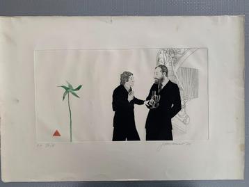 Jan Vanriet- ets met aquatint beschikbaar voor biedingen