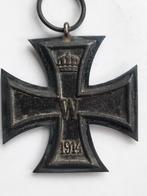 Duits IJZEREN KRUIS/Ereteken WW1 2de klasse, Verzamelen, Ophalen of Verzenden, Landmacht, Lintje, Medaille of Wings