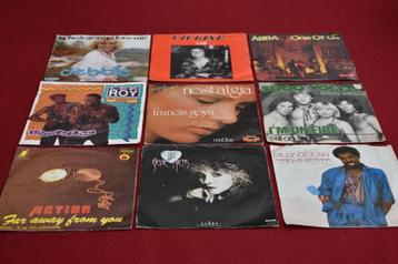 groot aanbod retro/vintage 45t vinyls, 1euro/stuk