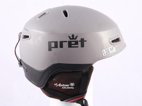 55 56 57 58 59 cm skihelm/snowboardhelm PRET EPIC 2021, Sport en Fitness, Skiën en Langlaufen, Gebruikt, Overige typen, Ski, Overige merken