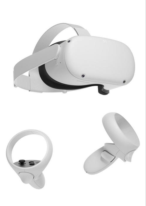 Meta Quest 2 (256GB) inclusief Elite Strap & Travel Case, Games en Spelcomputers, Virtual Reality, Nieuw, Ophalen of Verzenden