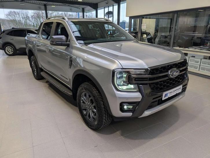 Ford Ranger DC Wildtrak 3.0TDCi V6 240pk A10 automaat e-4WD, Auto's, Ford, Bedrijf, Te koop, Ranger, ABS, Achteruitrijcamera, Adaptive Cruise Control