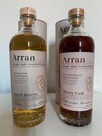 Whisky Arran sherry en barrel reserve, Verzamelen, Ophalen of Verzenden, Zo goed als nieuw