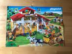 Affiche Playmobil écurie, Enlèvement ou Envoi, Utilisé