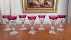 VAL SAINT LAMBERT crystal "Metternich" wijnglazen, Antiek en Kunst, Antiek | Glaswerk en Kristal, Ophalen