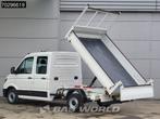 Volkswagen Crafter 140pk Kipper Dubbel Cabine Trekhaak Airco, Auto's, Bestelwagens en Lichte vracht, Stof, Gebruikt, Euro 6, 4 cilinders
