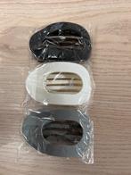 3 platte haarclips - 3 pinces à cheveux plates, Bijoux, Sacs & Beauté, Beauté | Soins des cheveux, Enlèvement ou Envoi, Neuf, Épingle à cheveux