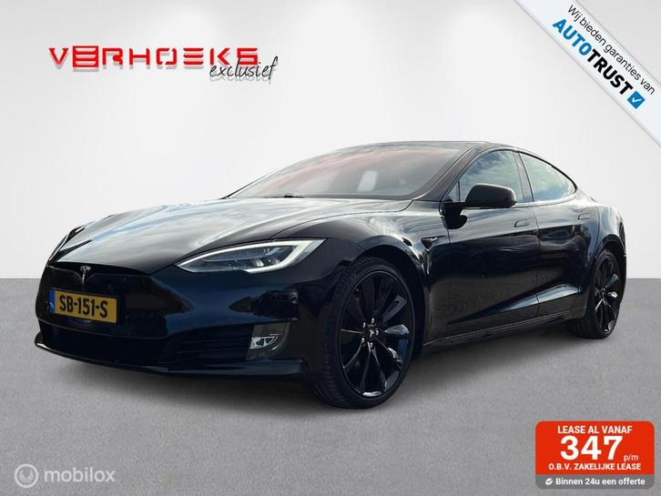 Tesla Model S 100D Black Pack, Auto's, Tesla, Te koop, Model S, 360° camera, 4x4, ABS, Achteruitrijcamera, Airbags, Airconditioning