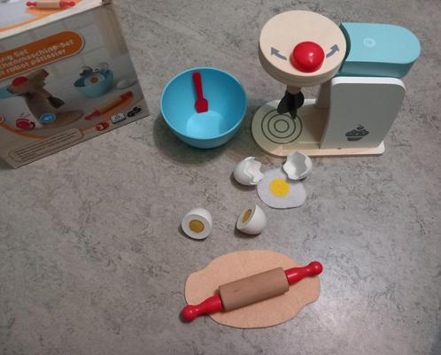 ② Set robot pâtissier en bois pour enfant — Jouets