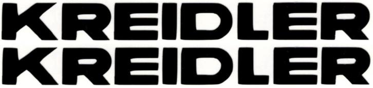 Kreidler sticker set #6, Motoren, Accessoires | Stickers, Verzenden