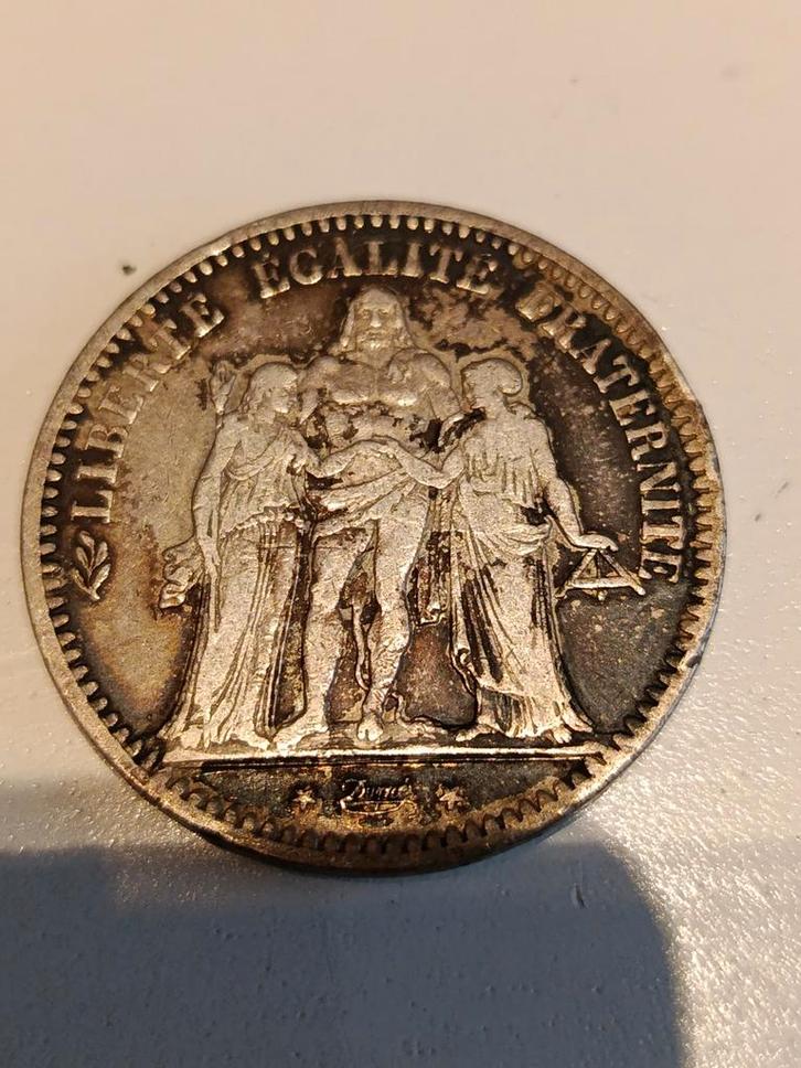 5 Franse frank 1849., Postzegels en Munten, Munten | Amerika, Ophalen