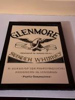 Reclame spiegel Glemore whiskey, Verzamelen, Ophalen of Verzenden, Gebruikt, Reclamebord