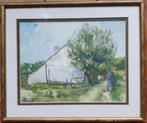 Aloïs De Laet 1930 landschap gesigneerd Antwerpen, Verzenden