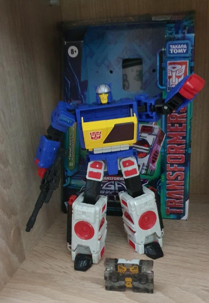 Transformers Twincast (Soundwave) in nieuwstaat, Verzamelen, Transformers, Zo goed als nieuw, Overige generaties, Decepticons