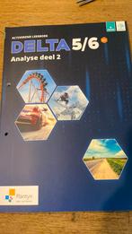 Wiskunde Delta 5/6 Analyse deel 2, Boeken, Ophalen of Verzenden, Zo goed als nieuw