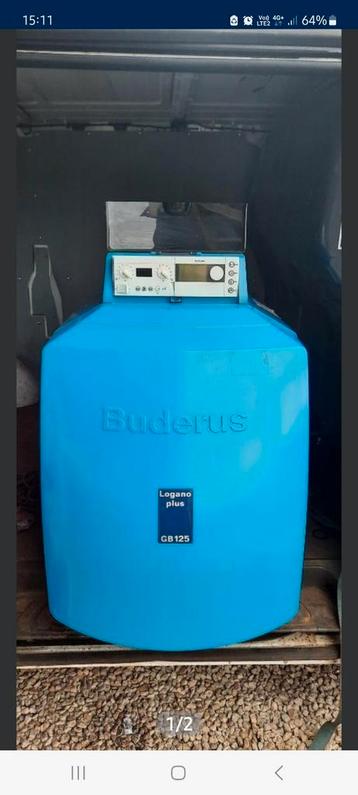 Buderus condensatie-olie 30kw +Sanitaire buderus 160liter beschikbaar voor biedingen