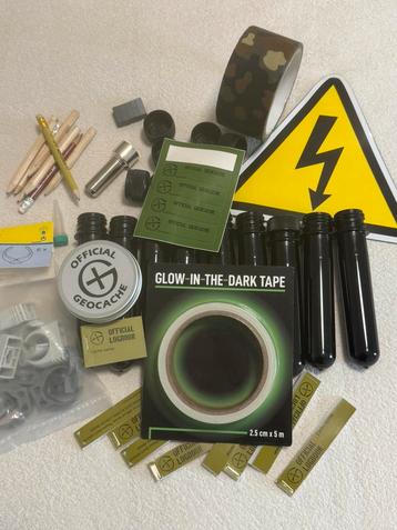 Geocaching - caches - materiaal beschikbaar voor biedingen