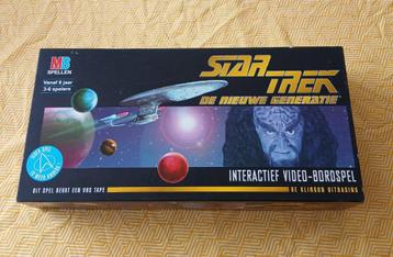 Star Trek MB bordspel met VHS tape ongebruikt. beschikbaar voor biedingen