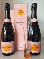 Veuve Clicquot - Brut Rosé in giftbox, Set van 2, 750ml, Nieuw, Frankrijk, Ophalen of Verzenden, Champagne