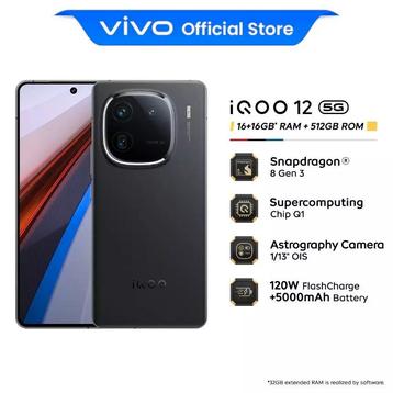 Echange vivo iqoo 12 modèle 12go et 256go (pas de vente)  disponible aux enchères