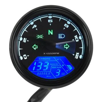 kilometerteller toerenteller dashbord digitaal - motor, Enlèvement ou Envoi