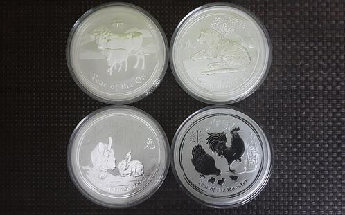 Lunar II (10oz), Postzegels en Munten, Edelmetalen en Baren, Zilver, Ophalen of Verzenden